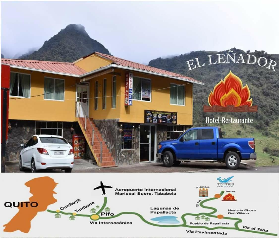 El Lenador Hotel Y Restaurante Papallacta Dış mekan fotoğraf
